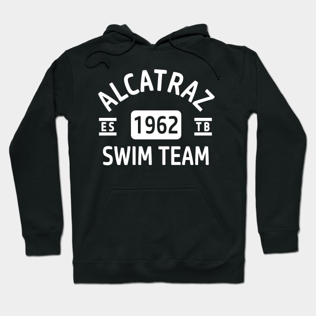 Alcatraz Swim Team Hoodie by Tshirt Samurai